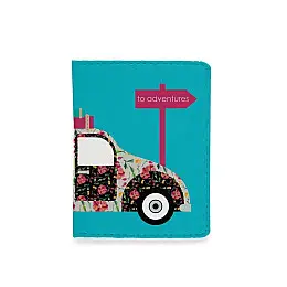 Обложка на ID паспорт или права Retro car