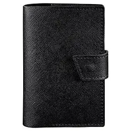 Обложка для паспорта из кожи 4.0 Blackwood (черная)