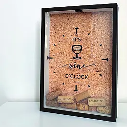 Копилка для винных пробок It`s wine o`clock