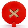 Настінний гачок для одягу Glozis Button Red (червоний)
