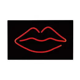 Настенная Led вывеска Lips