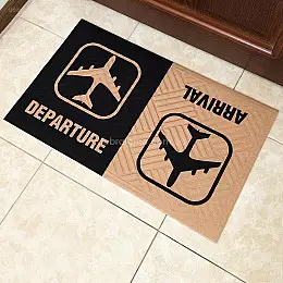 Коврик придверный Arrival Departure