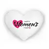 Led подушка серце Happy Women's day (біла)