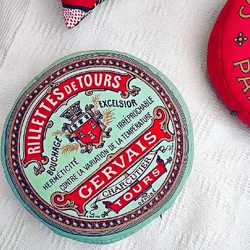 Подушка кругла Gervais rillettes de tours