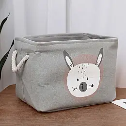 Корзина для игрушек с ручками Bunny