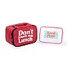 Термосумка "Ланч бег Do not touch my lunch" mini (червона)