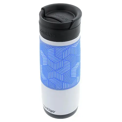 Термокружка Contigo Metra Transit Opaque White with Periwinkle (470 мл)