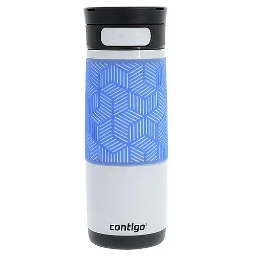 Термокружка Contigo Metra Transit Opaque White with Periwinkle (470 мл)