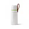 Термос стальной Thermo Flask Black+Blum (белый-зеленый)