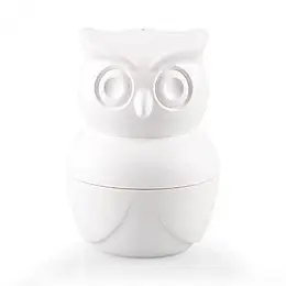 Солонка і перечниця Morning Owl Qualy (білий)