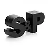 Солонка і перечниця S&P Qualy (чорні)