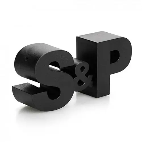 Солонка і перечниця S&P Qualy (чорні)