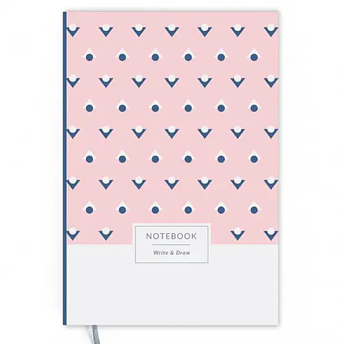 Блокнот Write&Draw. Pink Dots