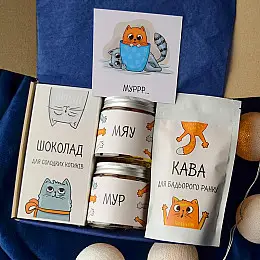 Подарунковий набір «Котики» M