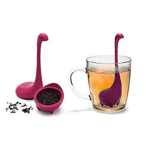 Силіконовий заварник для чаю Baby Nessie OTOTO (фіолетовий)