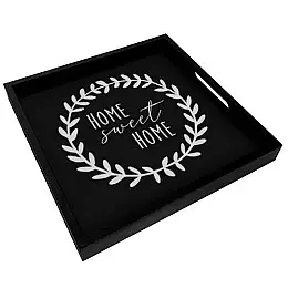 Дерев'яний піднос Home sweet home