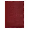 Обложка для паспорта из кожи 1.2 (красная) кожа Krast