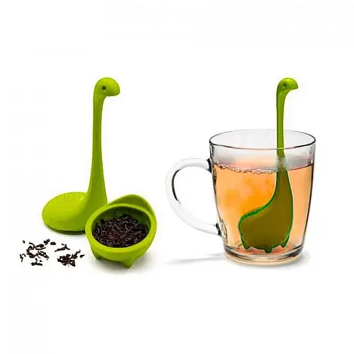 Силіконовий заварник для чаю Baby Nessie OTOTO (зелений)