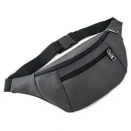 Поясная сумка-бананка Bumbag (серая)