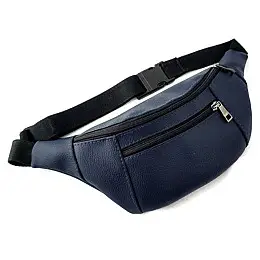 Поясная сумка-бананка Bumbag (темно-синяя)