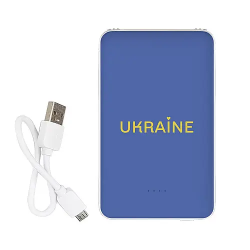 Повербанк (powerbank) ZIZ "Ukraine" 5000 mAh