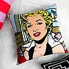 Подушка Marilyn Monroe pop art, 45х45 см