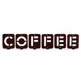Настенная вешалка для кухни Coffee