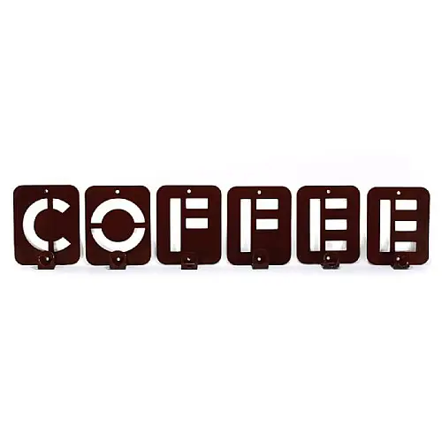 Настінна вішалка для кухні Coffee