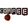 Настінна вішалка для кухні Coffee