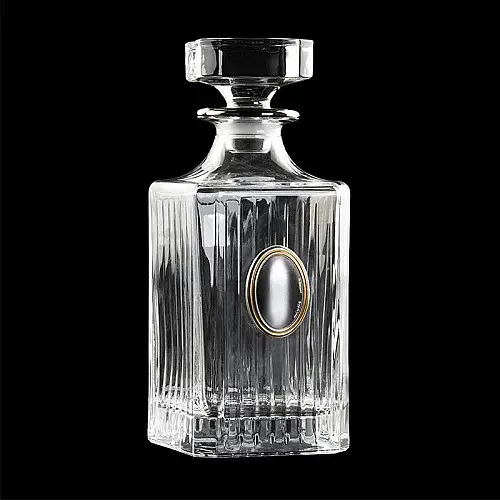 Набір для віскі «Гармонія Gold» Boss Crystal (графин + 4 склянки)
