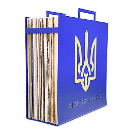 Контейнер для виниловых пластинок Glory to Ukraine