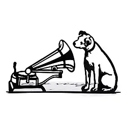 Тримач для вінілових платівок RCA Victor