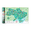 Скретч-карта України Travel Map "Моя Рідна Україна" (українська мова) в тубусі