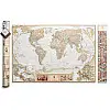 Скретч-карта світу My Map Antique edition Caribbean (англійська мова) в тубусі