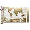 Скретч-карта світу My Map Antique edition Caribbean (англійська мова) в тубусі