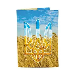 Обкладинка на паспорт "Герб пшениця"