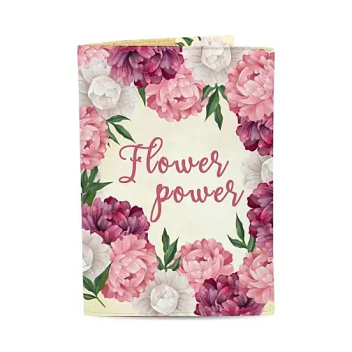 Обкладинка на паспорт "Flower Power"
