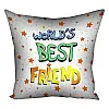 Подушка Worlds best friend, 30х30 см