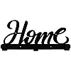 Настінна вішалка для одягу Home S (чорна)