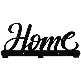 Настінна вішалка для одягу Home S (чорна)