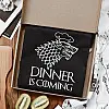 Фартух Dinner is coming (чорний)