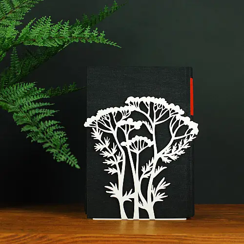 Упор для книг Glozis Anis White (белый)