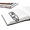 Закладка для книг "Баухаус" (чорний)