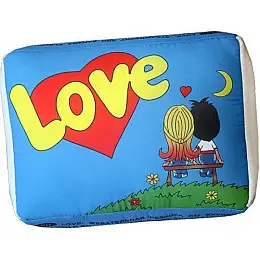 Подушка Lovе (синя)