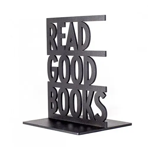 Держатель для книг Read Good Books (черный)