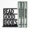 Держатель для книг Read Good Books (черный)