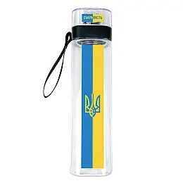 Бутылка для воды ZIZ "Герб сине-желтый" (700 мл)