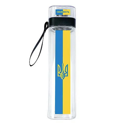Бутылка для воды ZIZ "Герб сине-желтый" (700 мл)