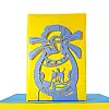 Держатель для книг "Мотанка"