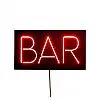 Настенная Led вывеска BAR